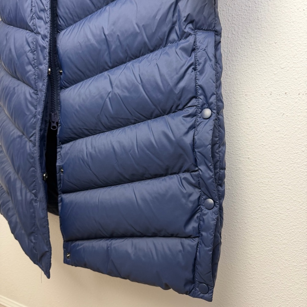 Unisync Alaska Airlines Uniform Belted Puffer Coat Navy Blue Women’s XS - Picture 5 of 13
